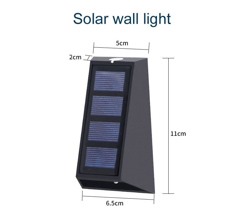 LED SOLAR WALL LIGHT