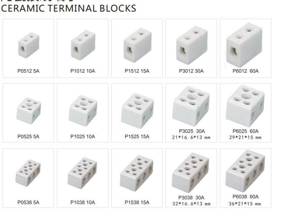 CERAMIC TERMINAL BLOCKS