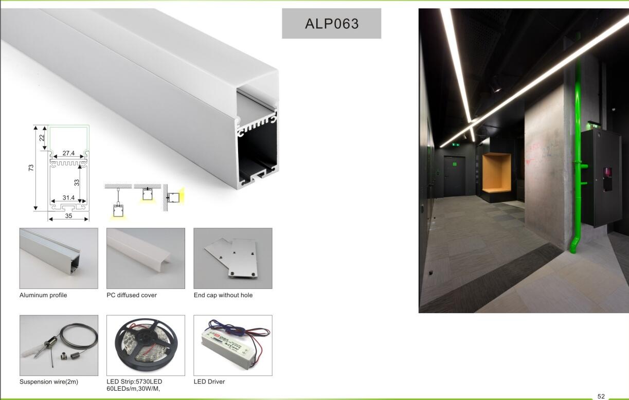 LED Aliminium Profile ALP063