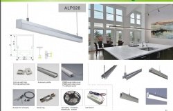 LED Aliminium Profile ALP028 Suspension