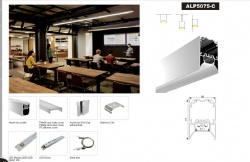 LED Aliminium Profile ALP5075-C